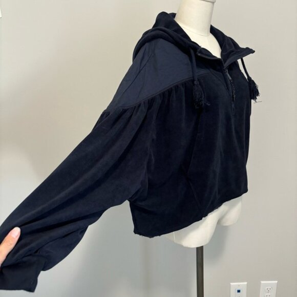 Free People Let It Go Sweater by FP Movement Navy Blue - Picture 13 of 16